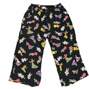 Loco Lindo vintage 3/4 length pants with dancers pattern